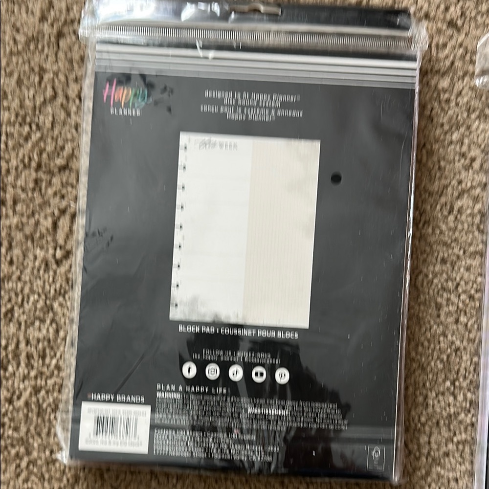 Happy Planner Classic Filler Paper Set - Picture 3 of 3